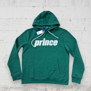 NWT Prince Pickleball Men's Hooded Pullover Sweatshirt Hoodie Sz M Green